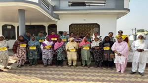 ‘APP’ की women wing ने संभाला मोर्चा, Harmeet Sandhu के लिए घर-घर जाकर मांगे votes