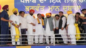 कांग्रेस को कादियां हलके में बड़ा झटका, सीनियर नेता और तीन बार के जिला परिषद सदस्य ठाकुर बलराज सिंह आप में शामिल